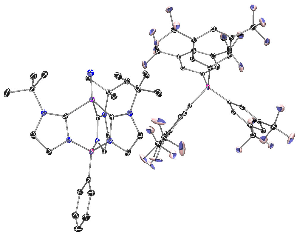 An isolable iron(V) nitrido complex. First made by Jeremiah Scepaniak.